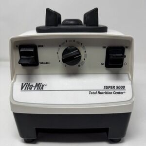 Vitamix Super 5000 Total Nutrition Center Blender 64oz Pitcher Kitchen Meal Prep